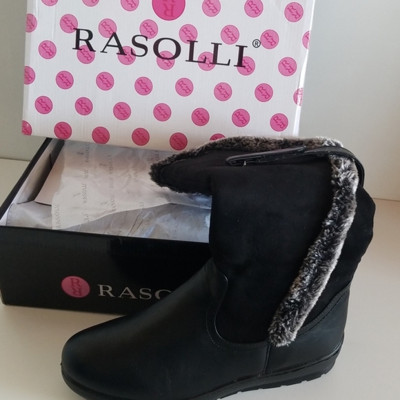 Rasolli Rima black Knee-High Boots - Picture 3 of 6